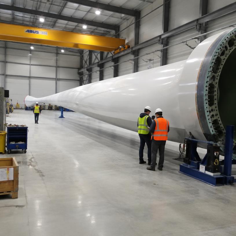Wind Turbine Blade Section